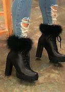 Image result for Apple Bottom Jeans Boots with Fur and Addis with the Stripe