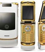 Image result for Motorola RAZR V3 Gold Case