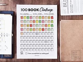 Image result for 5 Book Challenge Reading Log