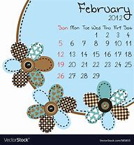 Image result for February 2012 Monthly Calendar