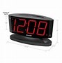 Image result for Digital Alarm Clock Black Numbers