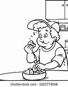 Image result for Fat Boy Eating Cartoon