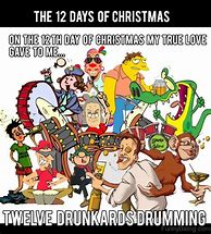 Image result for Funny 12 Days Christmas Lyrics