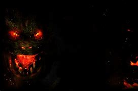Image result for A Demon with White Glowing Eyes