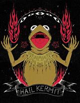 Image result for Rock'n Roll Kermit Art