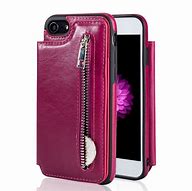 Image result for iPhone 7 Plus Zipper Wallet Case