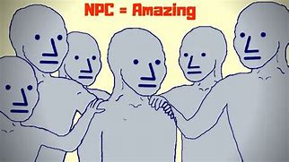 Image result for NPC Meme Drawing