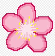 Image result for Cherry Blossom Flower Pixel Art