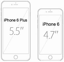 Image result for iPhone 6 Plus Inch