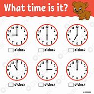 Image result for Teaching Time Worksheets