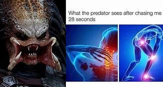 Image result for Predator Face Meme