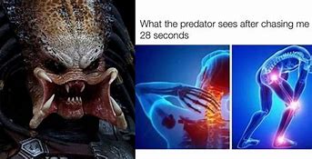 Image result for Predator Turn around Meme