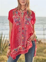 Image result for Bohemian Style Tunics for Women