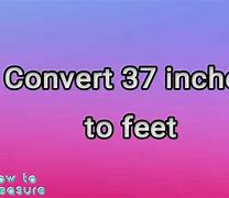 Image result for 68 Inches in Feet