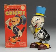 Image result for Jiminy Cricket Tin Toy