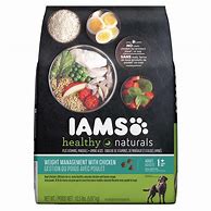 Image result for iams healthy naturals puppy with chicken dry dog food iams