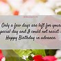 Image result for Early Birthday Greetings