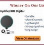 Image result for Best Indoor HDTV Antenna Long Range