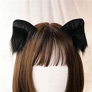 Image result for Cat Ear Hair Clips