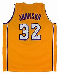 Image result for Magic Johnson Jersey
