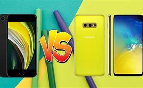 Image result for iPhone SE 2020 vs Samsung Galaxy S20