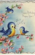 Image result for Vintage Happy Birthday Birds