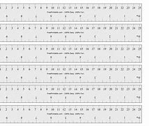 Image result for How Many mm in an Inch Ruler