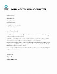 Image result for Termination of Employment Contract Letter