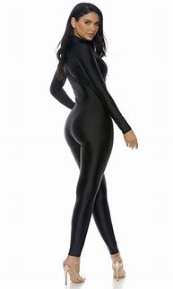 Image result for Black Bodysuit Costume Women