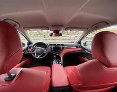 Image result for Camry XSE Red Leather