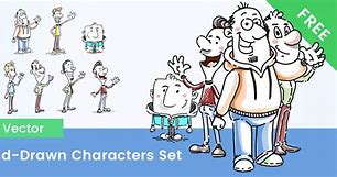 Image result for Hand Drawn Characters