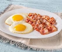 Image result for Fried Eggs and Bacon