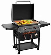 Image result for Blackstone 28" Outdoor Griddle With Hard Cover, Black