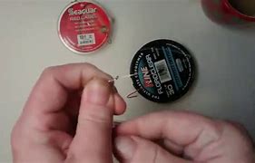 Image result for How to Tie a Hook onto a Leader