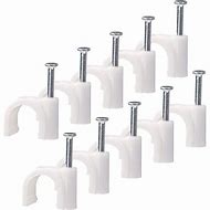 Image result for Plastic Cable Clips