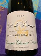 Image result for Chantal Lescure Cote Beaune Grande Chatelaine