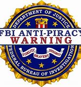 Image result for FBI Piracy Warning Logo