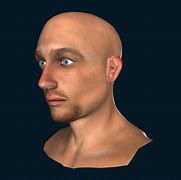 Image result for Man Head 3D Model
