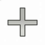 Image result for Silver Plus Symbol On Black Background