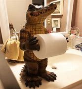 Image result for Alligator Toilet Paper Holder