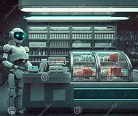 Image result for Futuristic Grocery Store