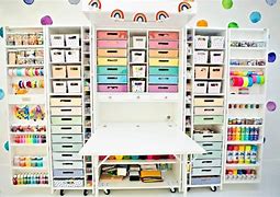 Image result for DreamBox Craft Storage Cabinet with Table
