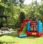 Image result for Inflatable Bounce House with Slide