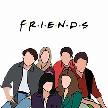 Image result for Friends TV Show Illustration
