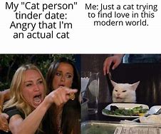Image result for Cat Meme with Lady
