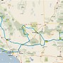 Image result for Road Map of Nevada and Arizona