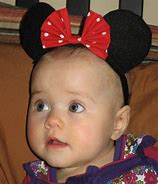 Image result for Baby Girl Minnie Mouse Ears