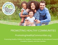 Image result for Promoting Healthy Communities
