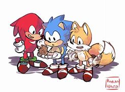 Image result for Classic Soails and Knuckles Drawing