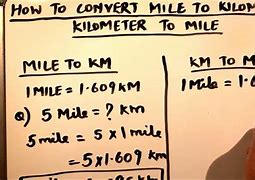 Image result for 2 Kilometers to Miles